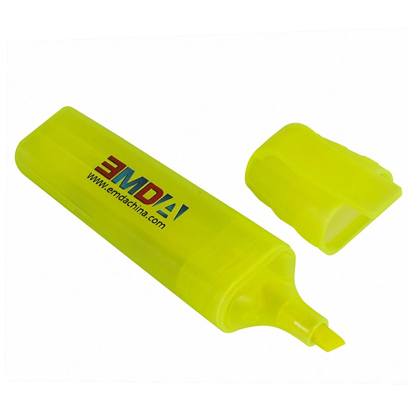 Hot sale China supplier wholesale black custom logo non tonix 4mm thick highlighter pen marker